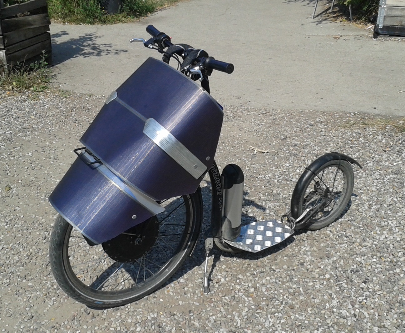 #Solarscooter